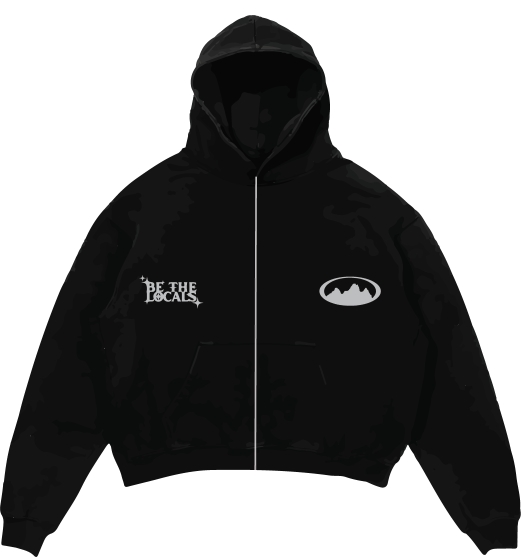 BTL DOUBLE ZIP BLACK