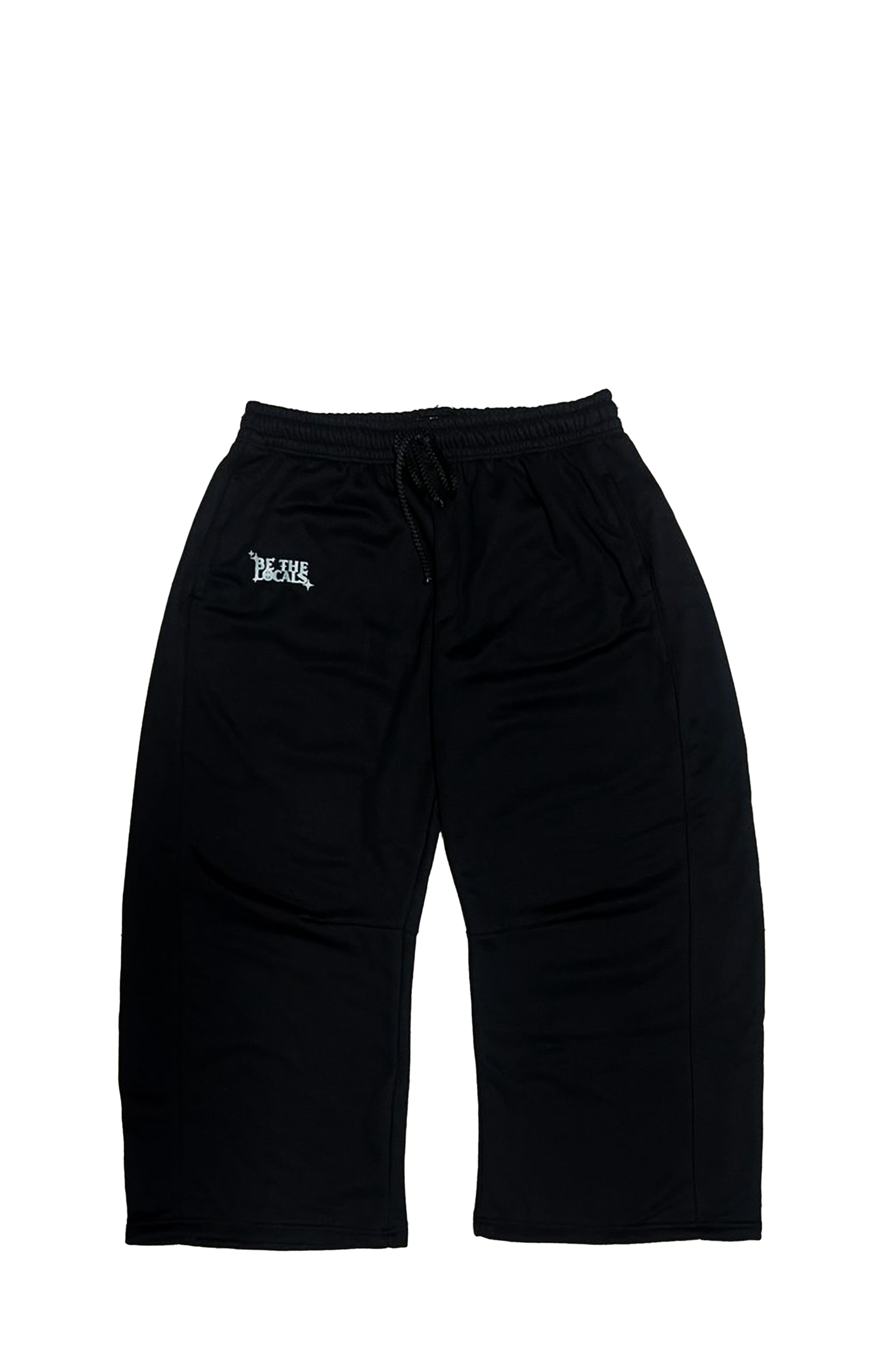 BLACK BARREL PANTS