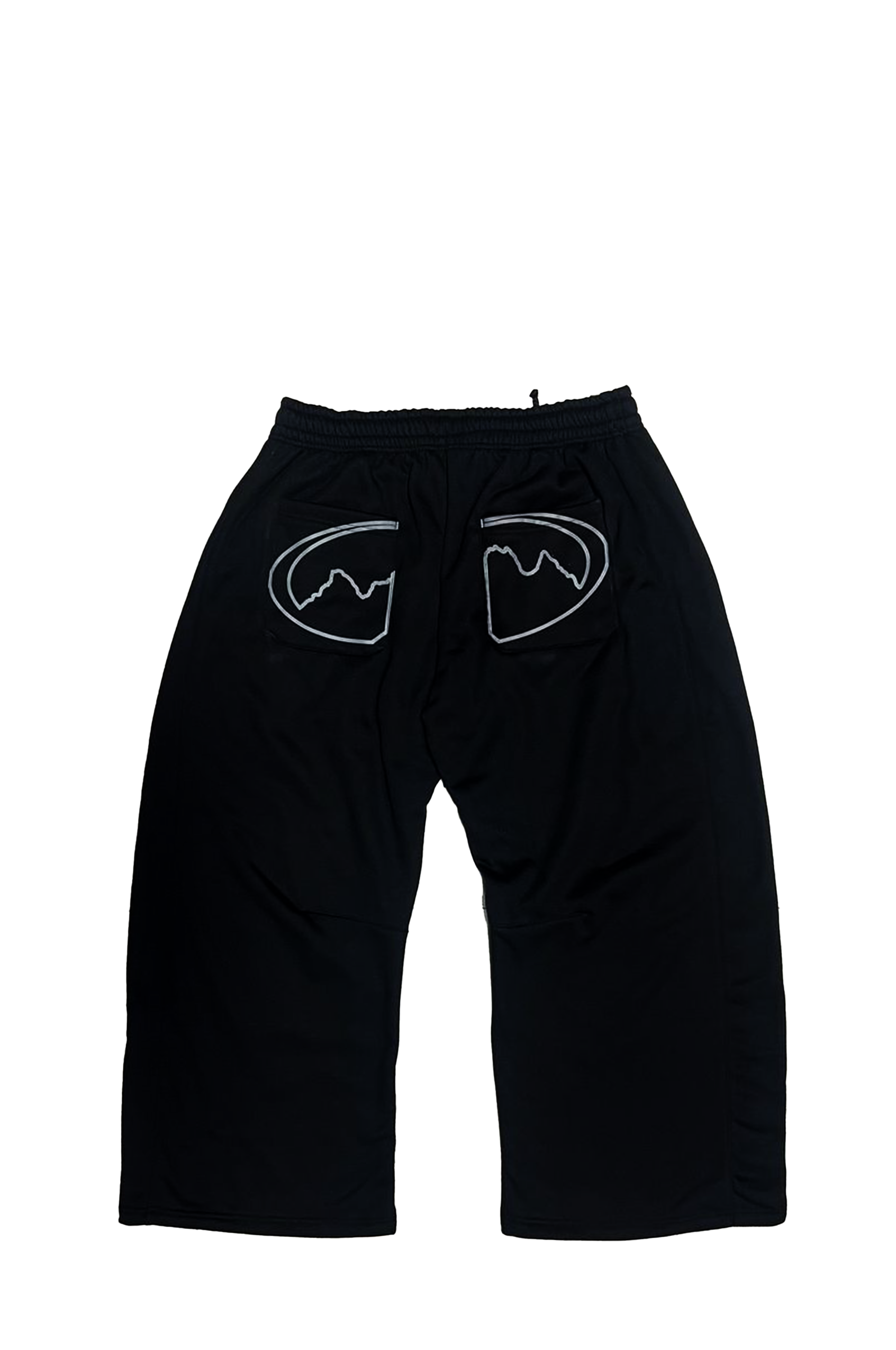 BLACK BARREL PANTS