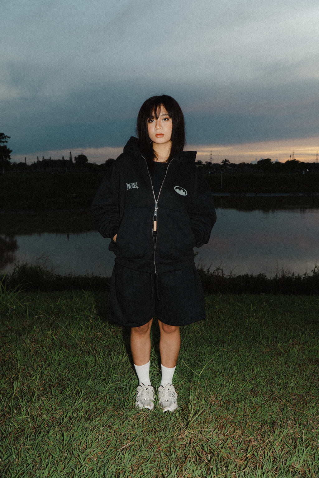 BTL DOUBLE ZIP BLACK